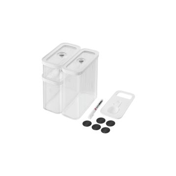 Zwilling Fresh & Cube 5'li Set M Beyaz Saklama Kabı