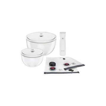 Zwilling Fresh & Save Bowls M/L 9 Parça Cam Vakumlu Başlangıç Seti