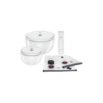 Zwilling Fresh & Save Bowls M/L 9 Parça Cam Vakumlu Başlangıç Seti