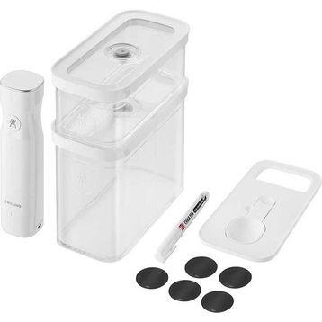 Zwilling Fresh Save Cube 5 Parça Beyaz Vakum Başlangıç Seti