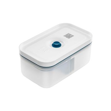 Zwilling Fresh & Save M Plastik Yari Şeffaf Akdeniz Mavisi Vakumlu Saklama Kabı