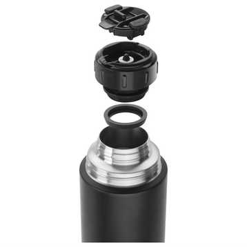 Zwilling Siyah 1 Litre Bardaklı Termos