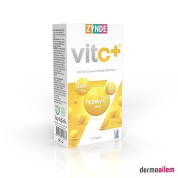 Zynde VitC+ Vitamin C 30 Tablet