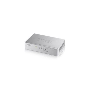 Zyxel GS-105B V5 5 Port 10/100/1000 Gigabit Ethernet Metal Kasa Mini Desktop Switch