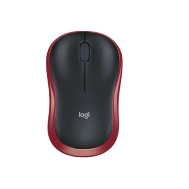 Logitech M185 Kırmızı Kablosuz Mouse