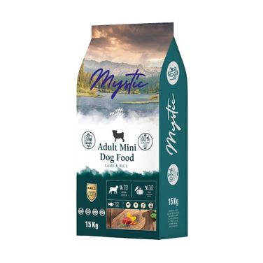 Mystic Az Tahıllı Mini Orta Kuzu 15 kg Yetişkin Köpek Maması