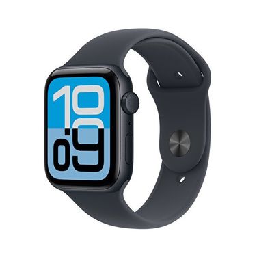 Apple Watch SE 3 GPS 44 mm Alüminyum Kasa Gece Yarısı Spor Kordon Akıllı Saat Teşhir- Outlet