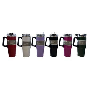 Cooker YK1462 Pipetli 900 ml Beyaz Çelik Bardak Termos