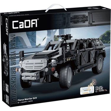 Vagonlife C51207W 561 Parça Cada Swat Kamyonu Blok Seti