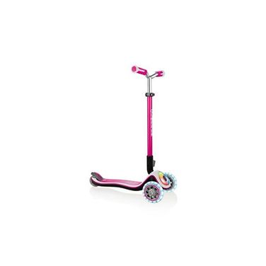 Globber Elite Prime Full Işıklı Pembe Çocuk Scooter