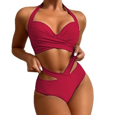 Yüksek Bel Yunus Ve Deniz Kabuğu Bikini Altı