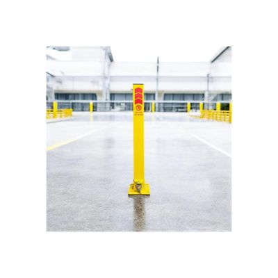 UZM PARK Metal Profil Direk Yatar Kalkar Kilitli Otopark Bariyeri 60cm