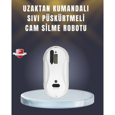 Angel Of Life 2800 Pa Güçlü Emişli Akıllı Cam Temizleyici Robot