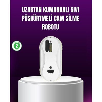 Epilons AI Akıllı Rotalı Otomatik Cam Temizleme Robotu