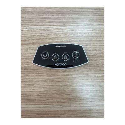 Karaca Çaysever 3 in 1 Konuşan çay makinesi tuş takımı etiketi krom(gümüş)