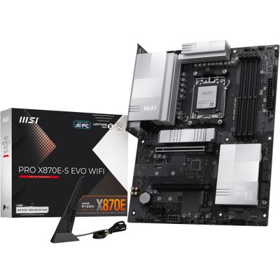 MSI Pro X870E-S Evo WiFi AMD AM5 DDR5 ATX Anakart