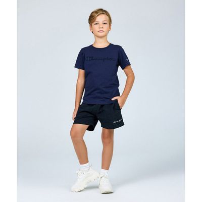 Champion 306338-KK001 Siyah Beachshort Erkek Çocuk Mayo