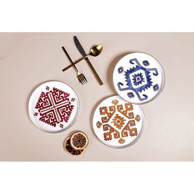 Porland Arabesque 6 Kişilik 18 cm Pasta Takımı