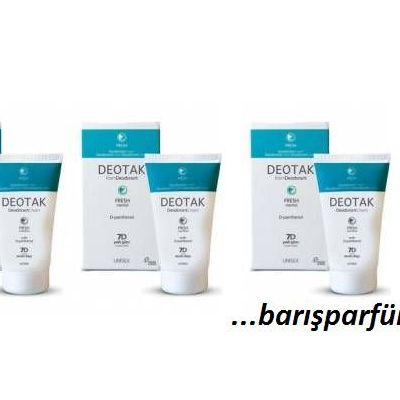 Deotak Fresh 3'lü 35 ml Krem Deodorant