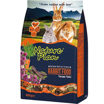 Nature Plan 5x800 gr Tavşan Yemi