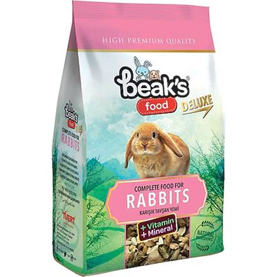Beaks 500 gr Deluxe Karışık Tavşan Yemi