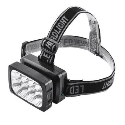 BSSM 12 Ledli Şarjlı Kafa Lambası Power Ledli Kafa Feneri Tepe Lambası
