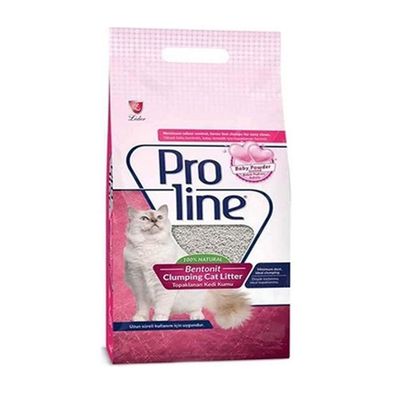 Proline Pro Line 20 lt Bebek Pudra Kokulu Topaklanan Kedi Kumu