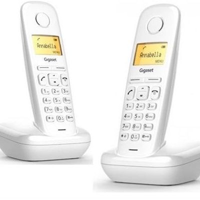 Gigaset 1 Harici 2 Dahili Dect Telsiz Kablosuz Telefon Santrali Beyaz