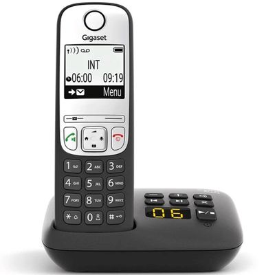 Gigaset A690A Siyah Handsfree Telesekreterli DECT Telsiz Telefon