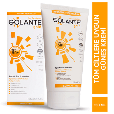 Solante Gold SPF50+ 150 ml Güneş Losyonu