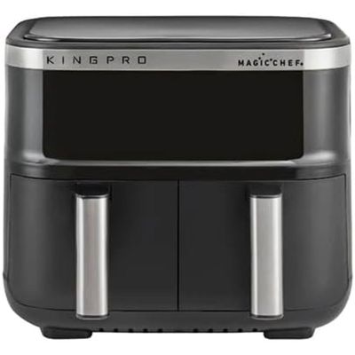 King KYF32 Pro Magicchef Plus Dual 4+4 lt Siyah Airfryer