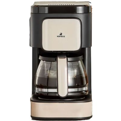 Karaca Just Coffee Aroma 2 In 1 Bej Filtre Kahve ve Çay Demleme Makinesi