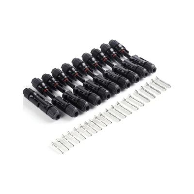 Mexxsun Mc4 Güneş Paneli Solar Dişi-erkek Bağlantı Konnektörü 10 Lu Set