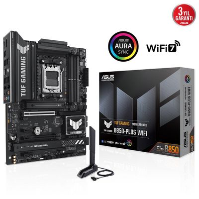 Asus TUF Gaming B850-PLUS WiFi AMD AM5 DDR5 ATX Anakart