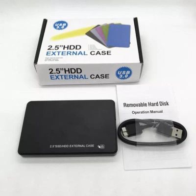 Hdd 2.5 İnç Usb 3.0 Sata Harddisk Hdd Kutusu İnce Siyah