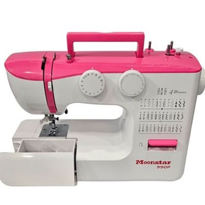 Moonstar 990P Pembe Ev Tipi 36 Desenli Düz Dikiş Makinesi