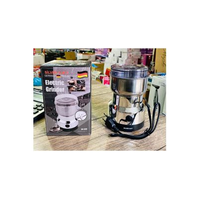 Silvermax SILVERMAX Alman Teknolojisi 350w Profesyonel Baharat Kahve Kaya Tuzu Hurma Çekirdeği Iğde Çekirdeği Öğütücü