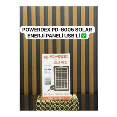 Powerdex PD-6005 9V 3.5W mAh Güneş Paneli