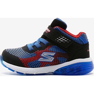 Skechers 402032N BKRB Rapid Charge Movrux Küçük Erkek Çocuk Siyah Işıklı Bot