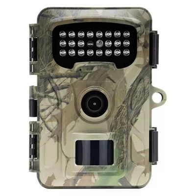 Powermaster Rf06 20Mp 24 Led Pır Sensörlü 2.0" Renkli Lcd Ekran 128Gb Sd Kart Destekli Fotokapan Kamuflaj Kamera