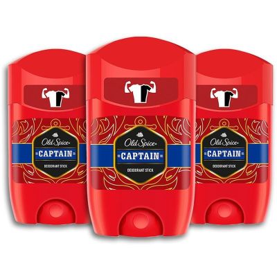 Old Spice Captain 3x50 ml Stick Deodorant