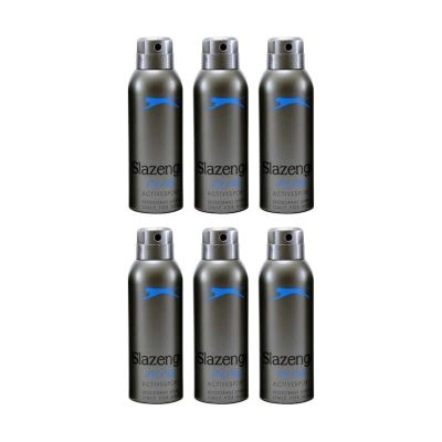 Slazenger Active Sport Mavi 6x150 ML Erkek Sprey Deodorant