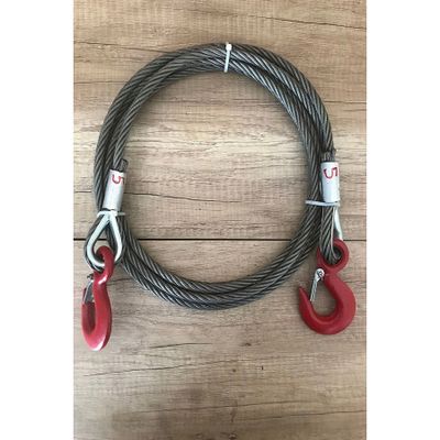 PADRİ 10 mm Kalınlıkta 5 Metre 9 Tona Kadar Çeken Çelik Çekme Çeki Halat çekme halatı