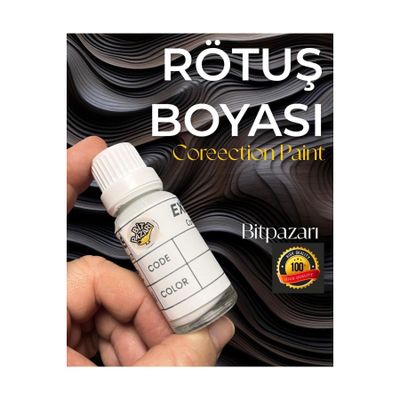 Flea Market Premium Taş İzi Çizik Giderici Onarıcı Beyaz Fiat Egea Cross Uyumlu Oto Rötüş Boyası 20 ml