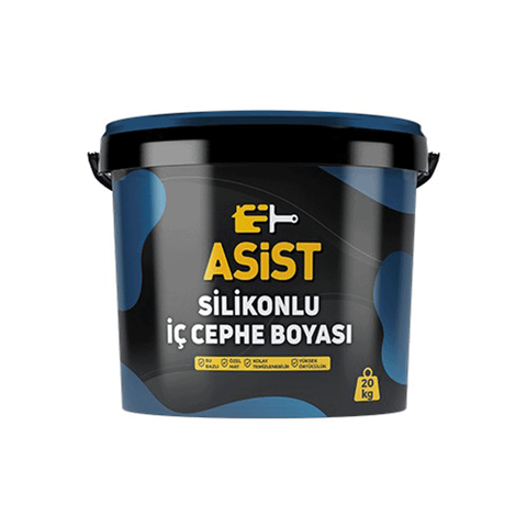 Asist Ekru 10 kg Silikonlu İç Cephe Duvar Boyası Fiyatları Asist Ekru 10 kg Silikonlu İç Cephe Duvar Boyası Fiyatları