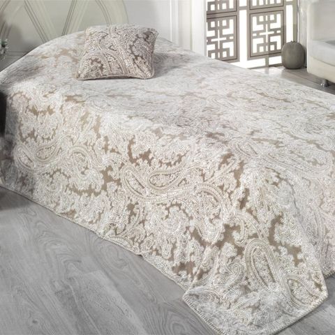 Maxstyle Paisley Bambu Lüx Çift Kişilik Yatak Örtüsü Fiyatları
