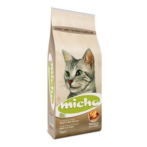 Micho Adult Cat Tavuklu Hamsi ve Pirinç 15 kg Kedi Maması Fiyatları