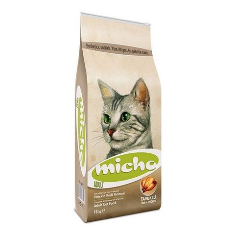 Micho Adult Cat Tavuklu Hamsi ve Pirinç Yetişkin Kedi Maması Fiyatları