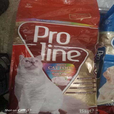 Multi Colour Adult Renkli Taneli Proline Tavuklu Yetişkin 15 kg Kedi