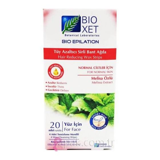 Bioxet Melisa Özlü Normal Ciltler Yüz İçin Sirli Bant Ağda Fiyatları